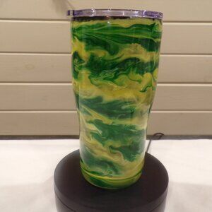 20oz Resin Tumbler, Travel Mug for Coffee, Gift for Coworker, Handmade Gift